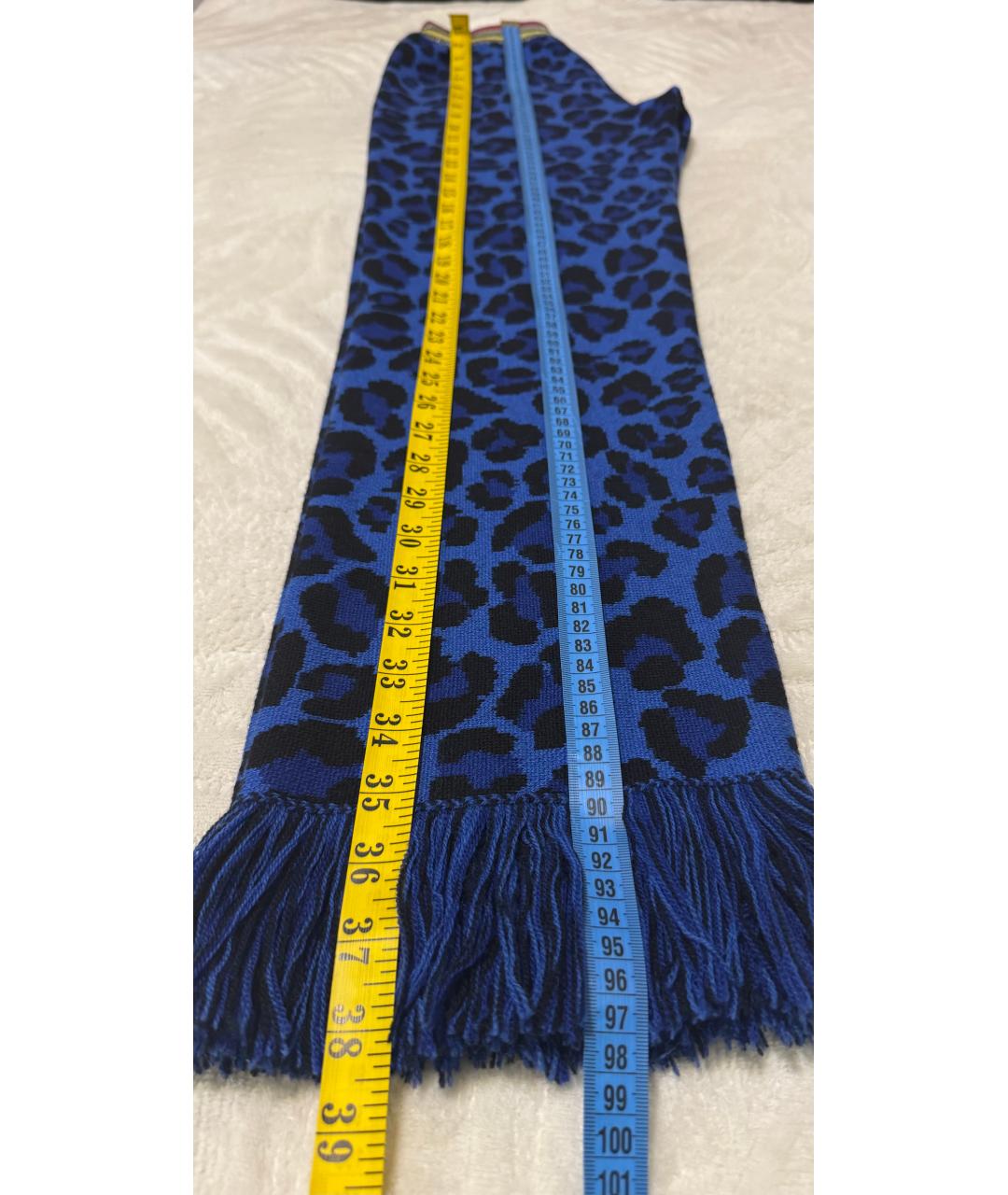 ALANUI Мульти шерстяные прямые брюки, фото 8