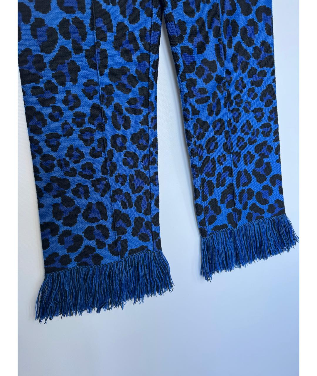 ALANUI Мульти шерстяные прямые брюки, фото 5