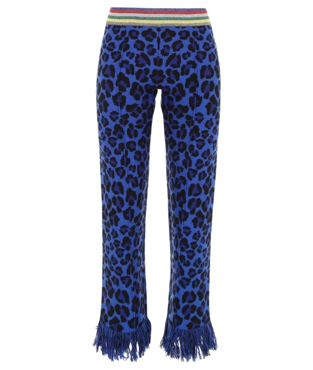 ALANUI Мульти шерстяные прямые брюки, фото 1