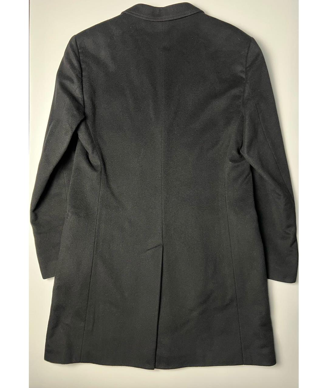EMPORIO ARMANI Черное кашемировое пальто, фото 7