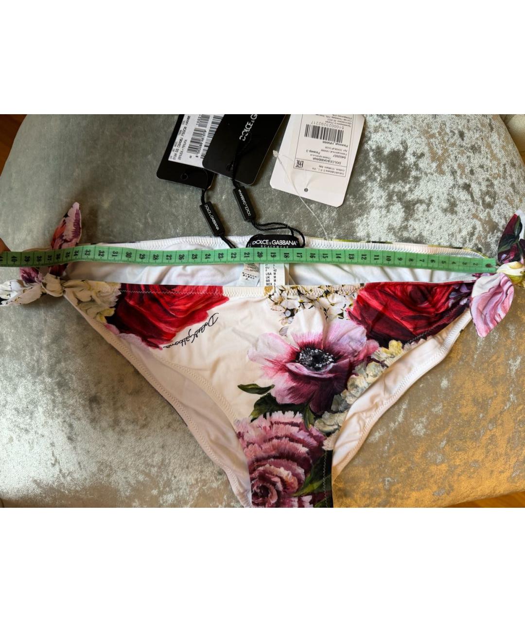 DOLCE&GABBANA Мульти полиамидовый купальник, фото 7