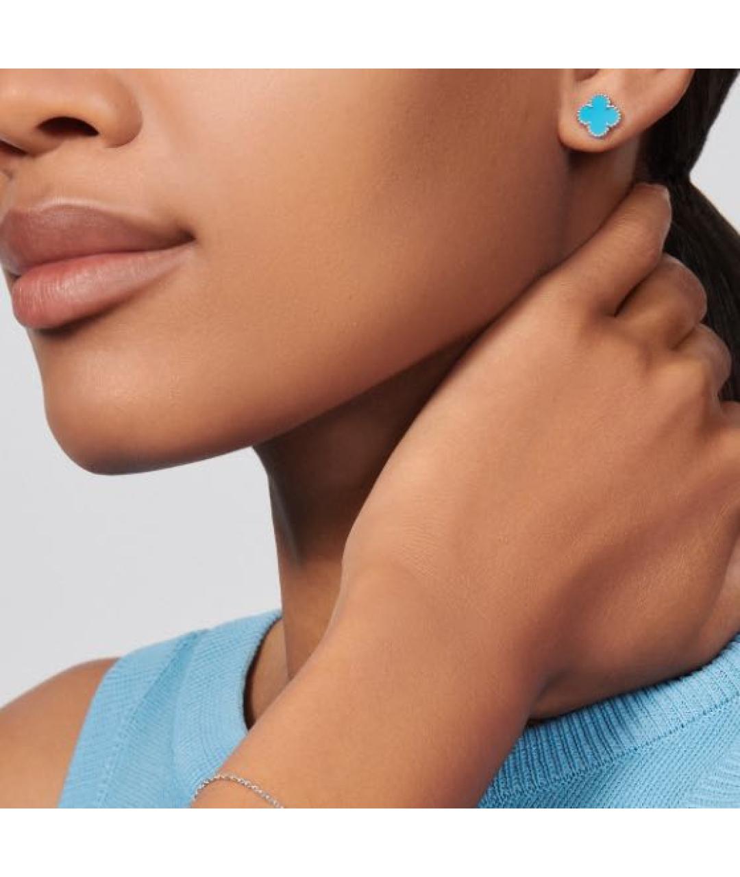 VAN CLEEF & ARPELS Серьги из белого золота, фото 3