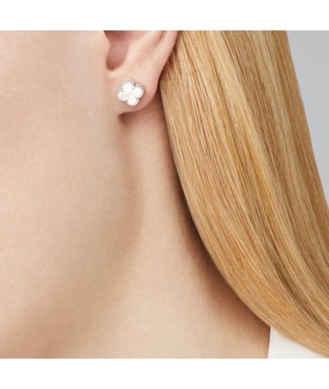 VAN CLEEF & ARPELS Серьги из белого золота, фото 2