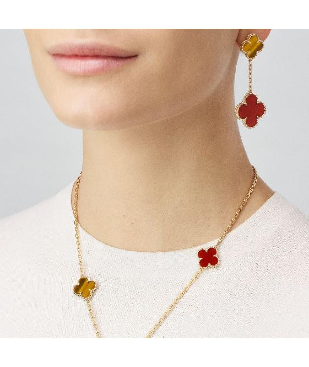 VAN CLEEF & ARPELS Золотые серьги, фото 3