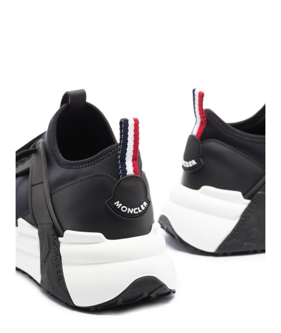 MONCLER Черные кроссовки, фото 3