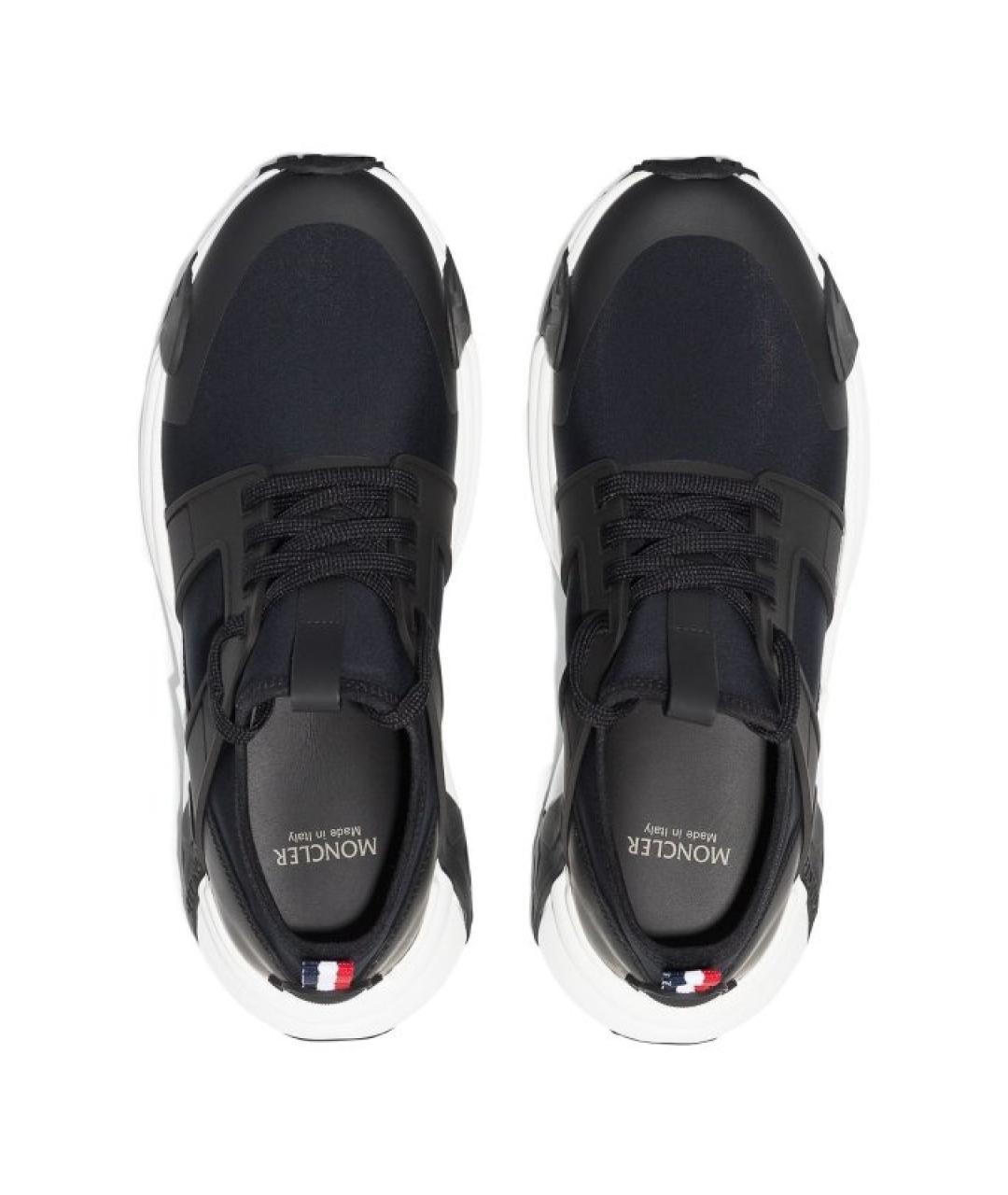 MONCLER Черные кроссовки, фото 2