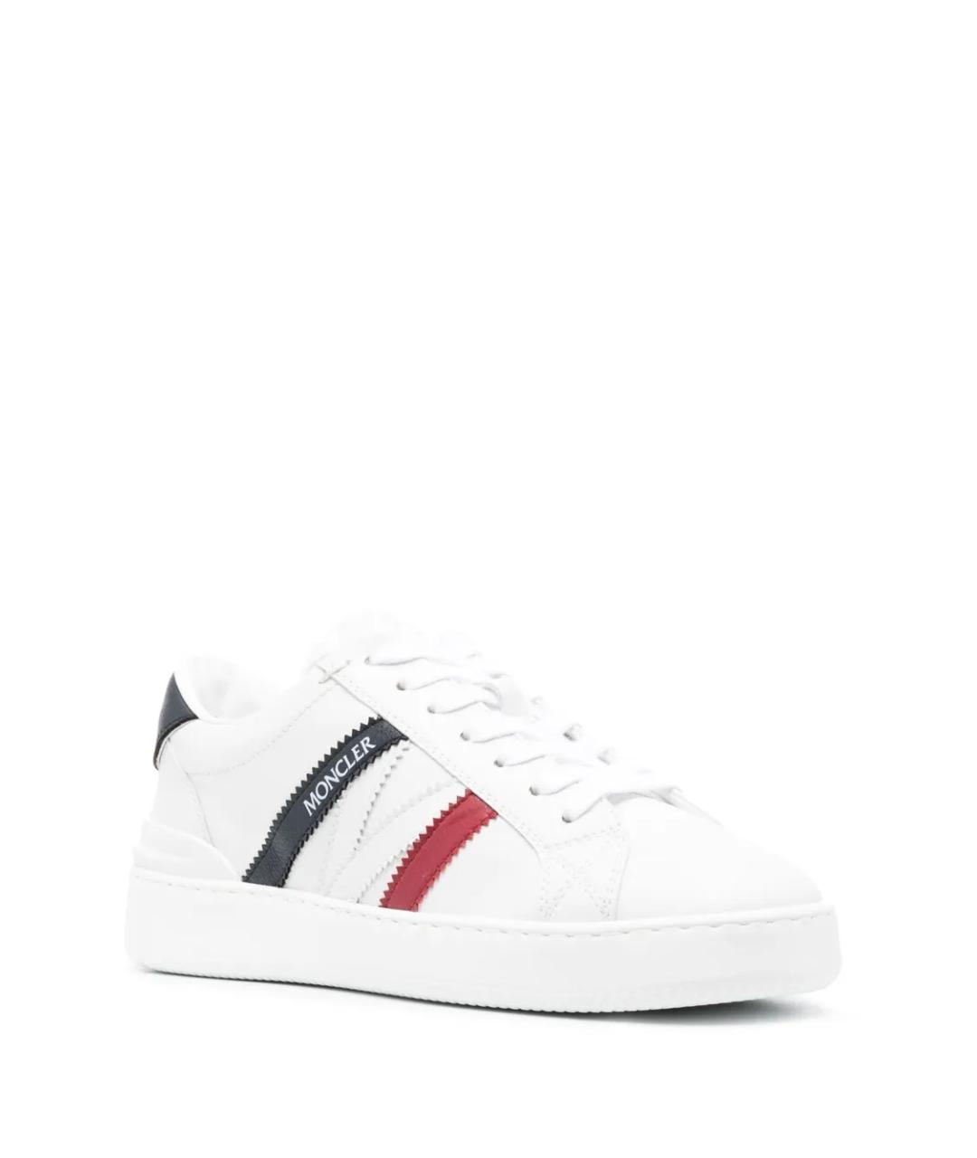 MONCLER Белые кроссовки, фото 2