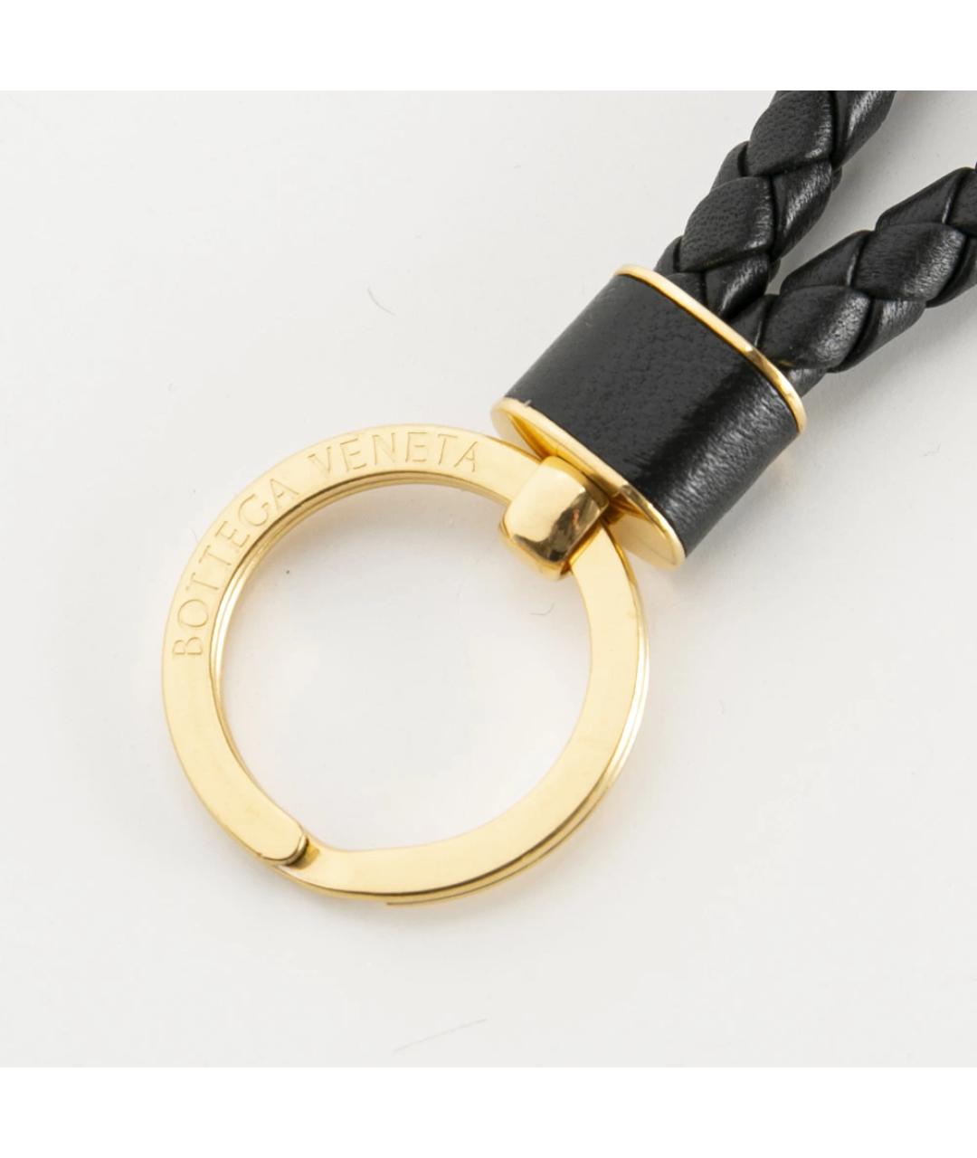 BOTTEGA VENETA Черный брелок, фото 2