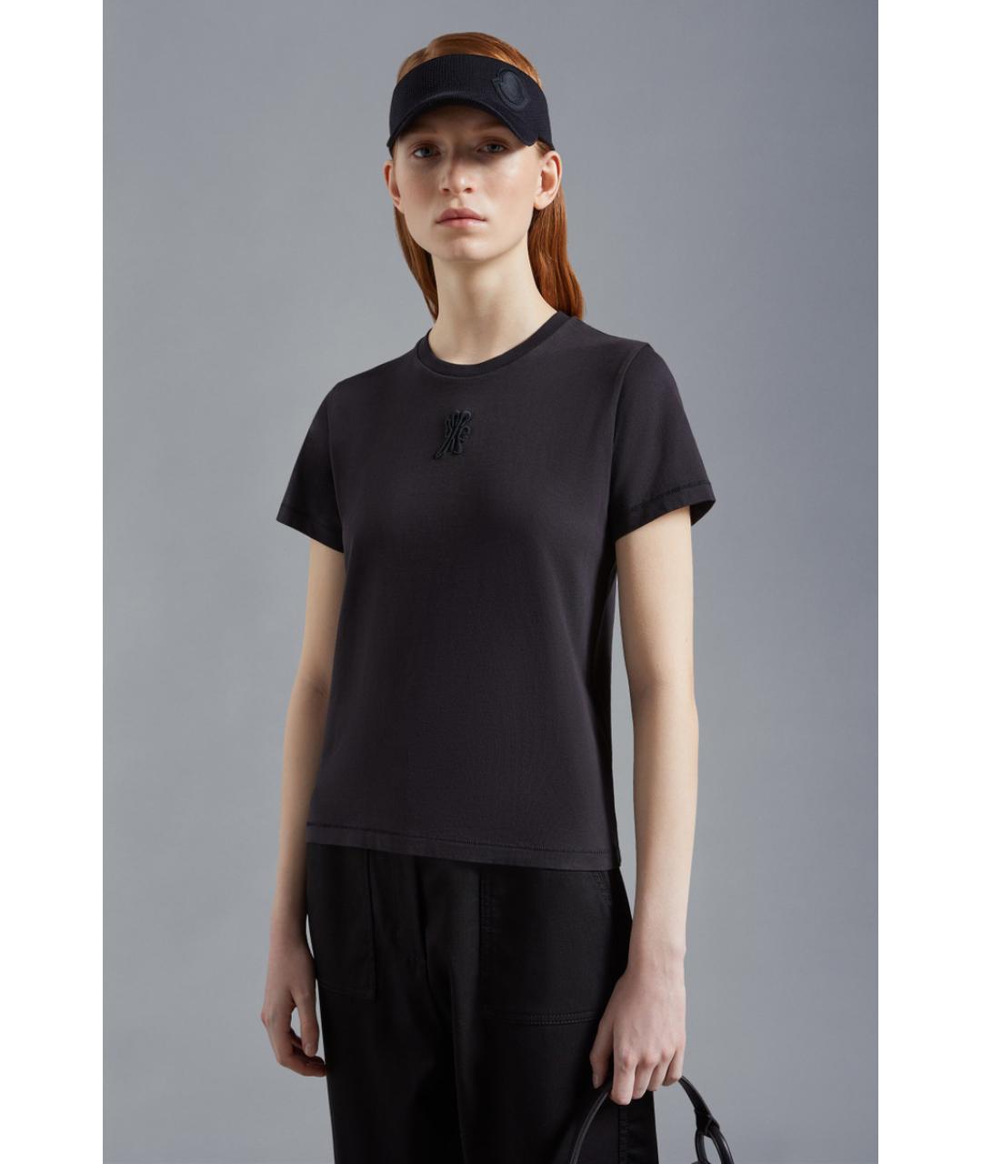 MONCLER Серая футболка, фото 2