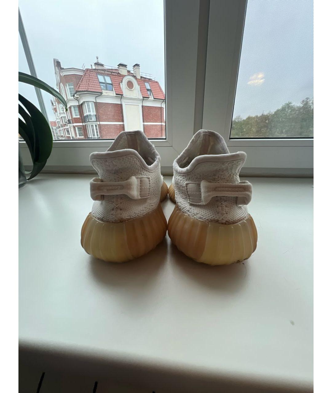 ADIDAS YEEZY Белые кроссовки, фото 4