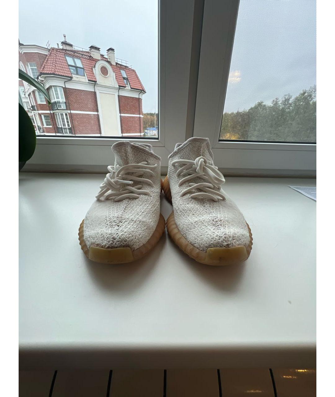 ADIDAS YEEZY Белые кроссовки, фото 2