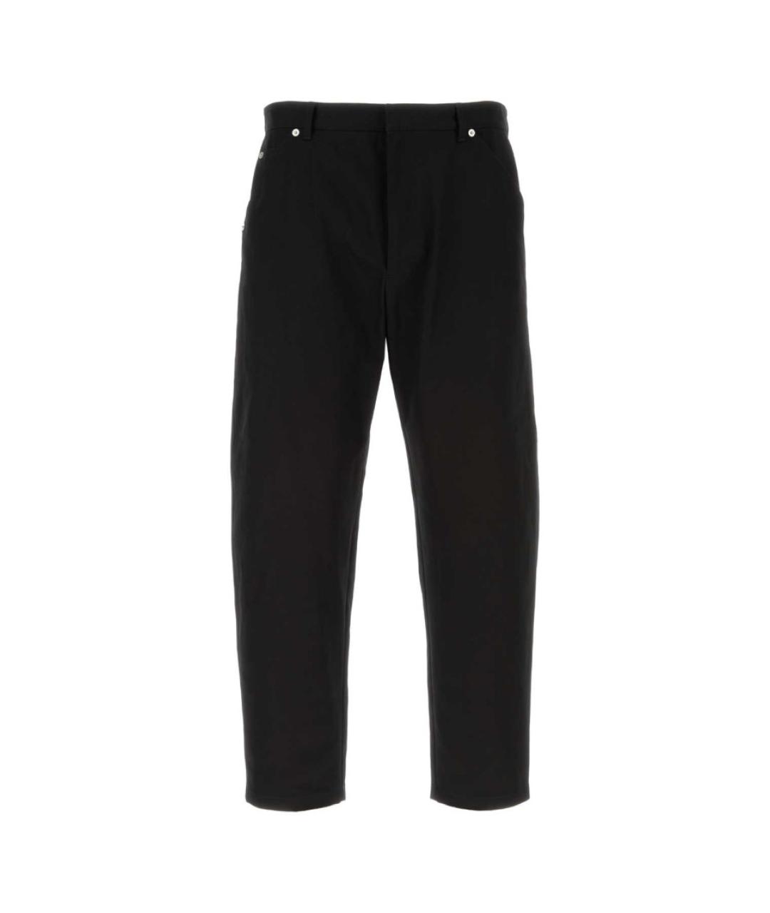 PRADA Черные повседневные брюки, фото 4