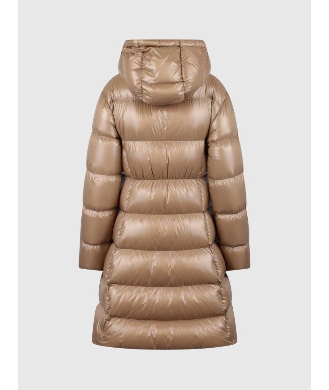 MONCLER Бежевое пальто, фото 2