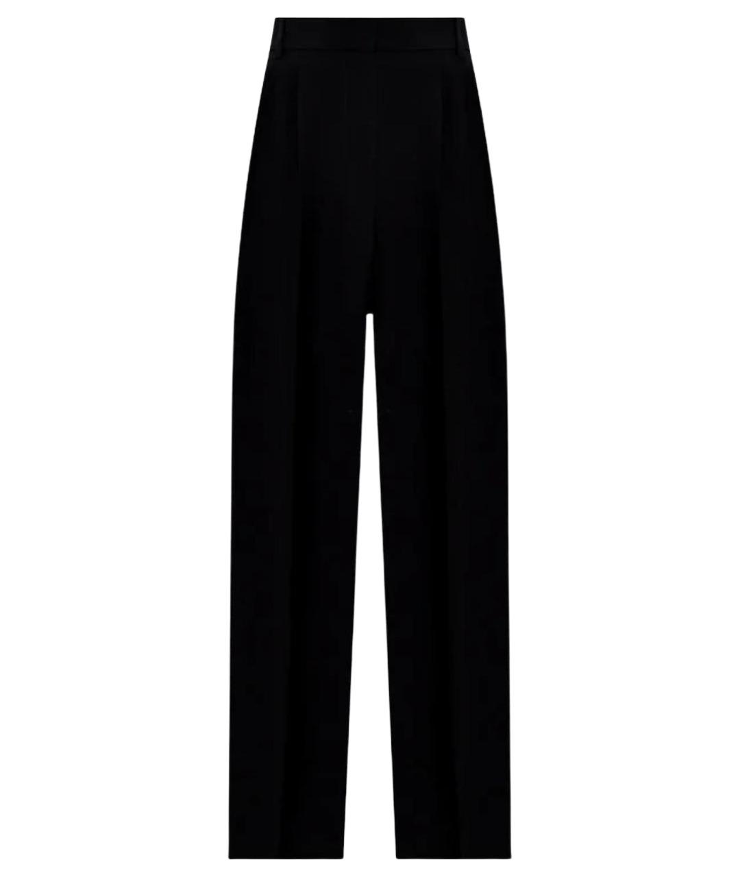 THE ROW Черные прямые брюки, фото 1