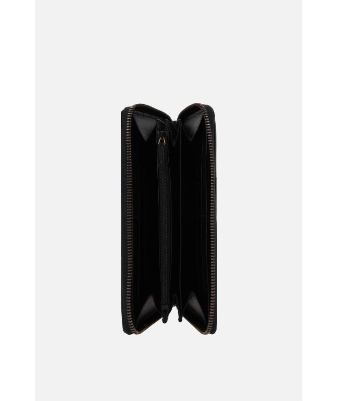 GUCCI Черный кожаный кошелек, фото 2
