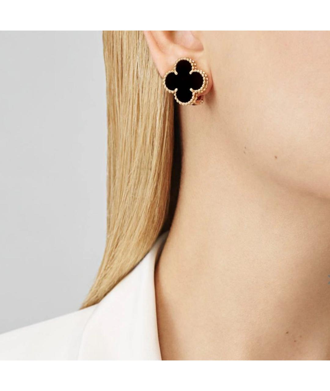 VAN CLEEF & ARPELS Золотые серьги, фото 3