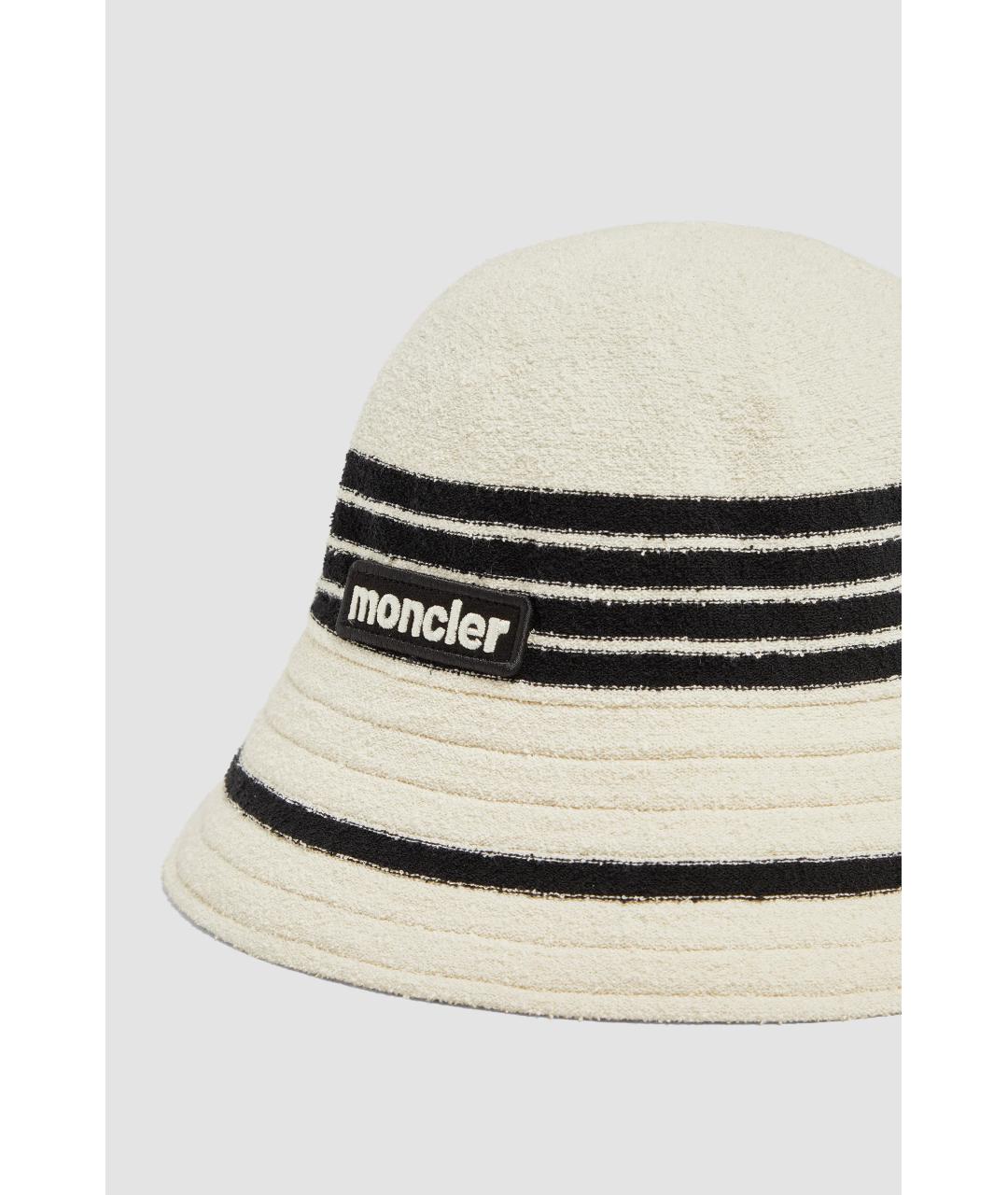 MONCLER Белая панама, фото 2