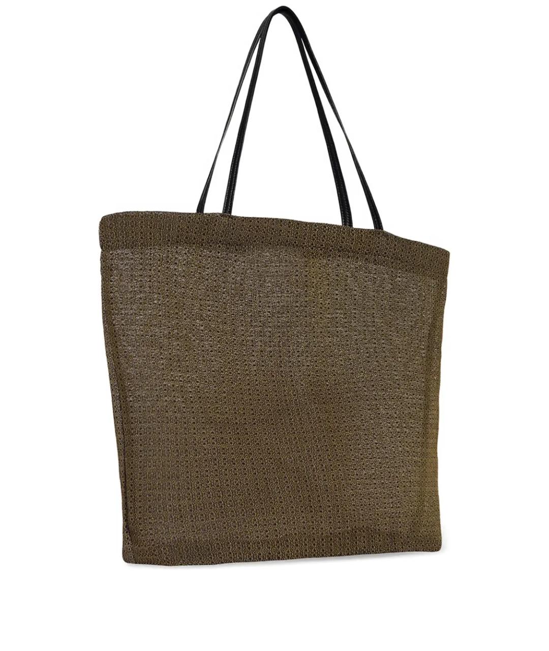 THE ROW Коричневая тканевая сумка через плечо, фото 3