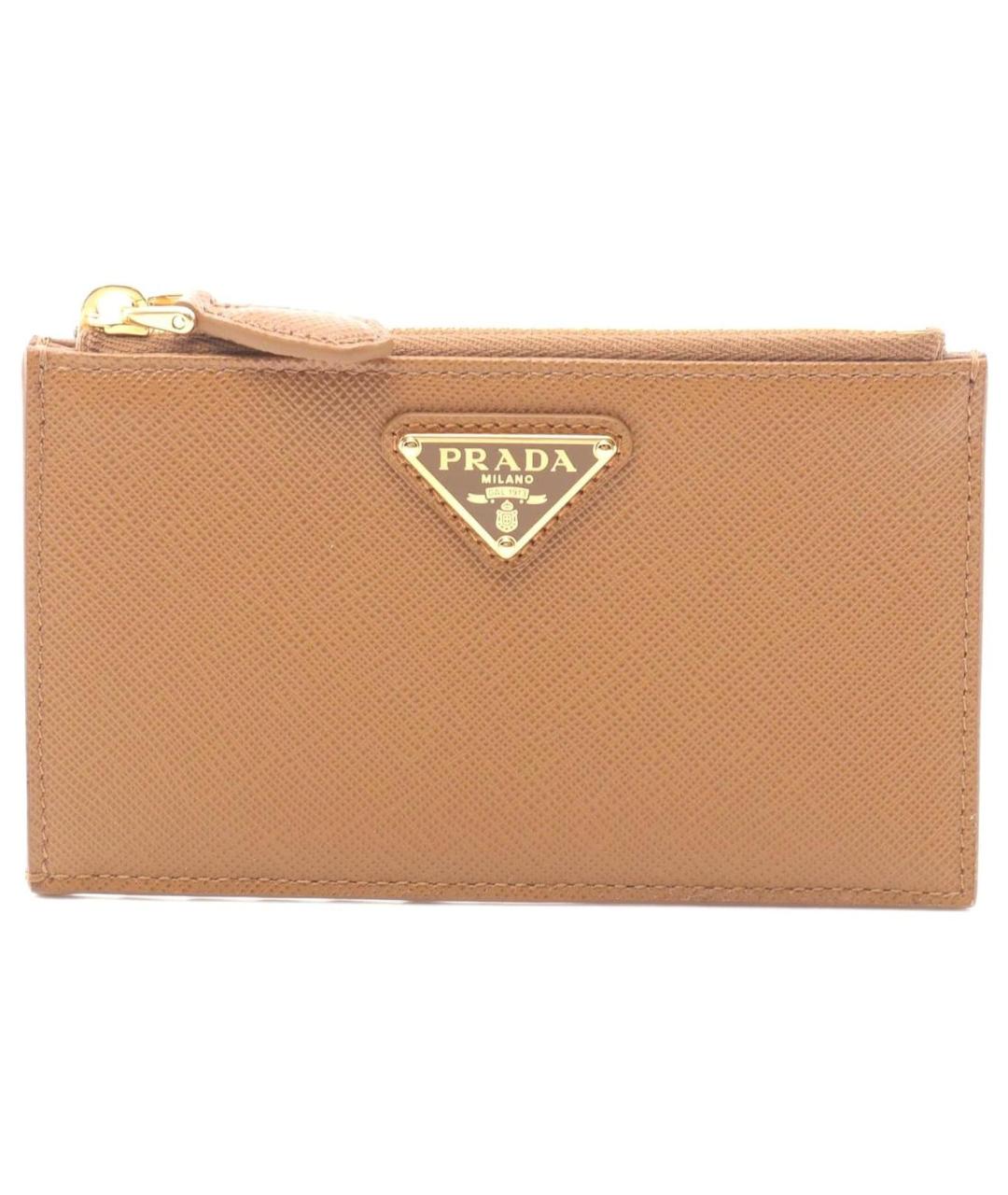 PRADA Коричневый кошелек, фото 1