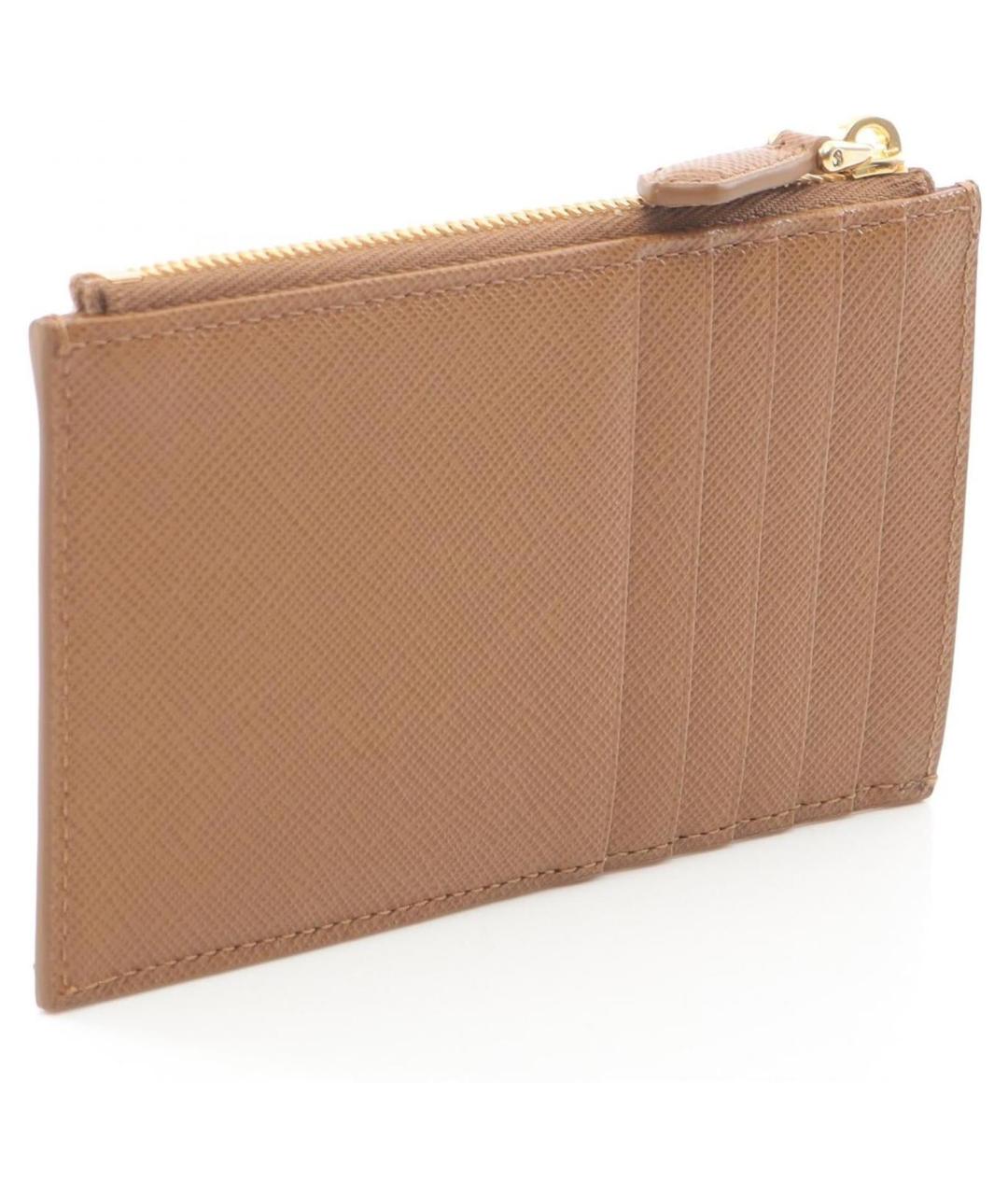 PRADA Коричневый кошелек, фото 3