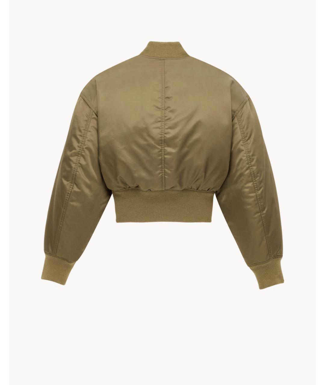 SAINT LAURENT Хаки куртка, фото 3