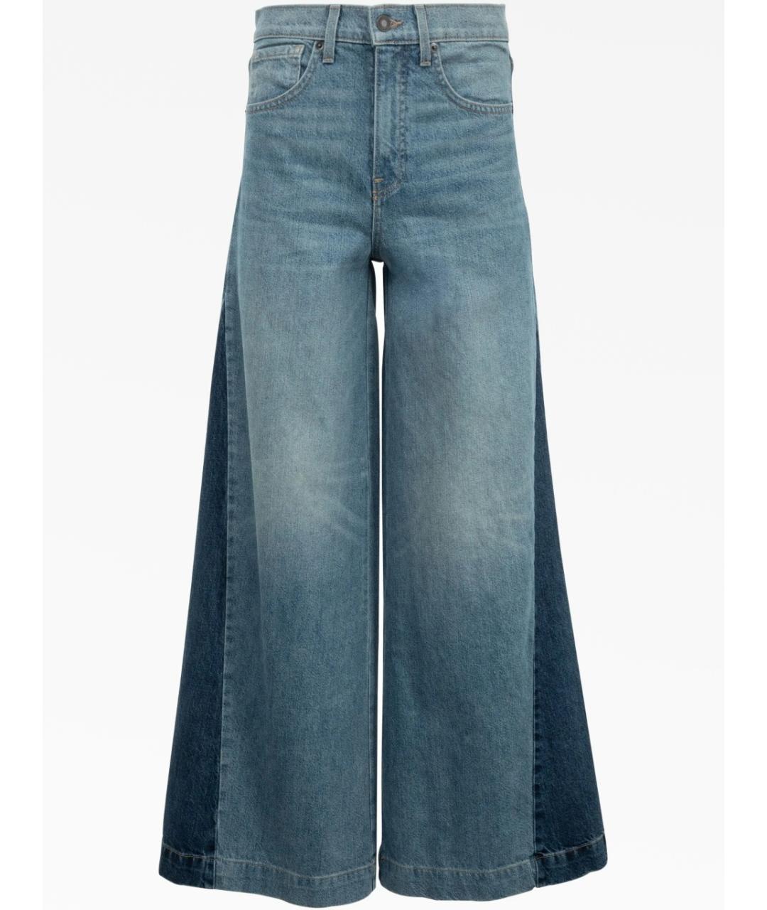 NILI LOTAN Синие прямые джинсы, фото 4