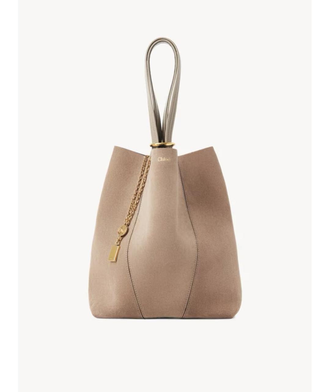 CHLOE Замшевая сумка тоут, фото 2