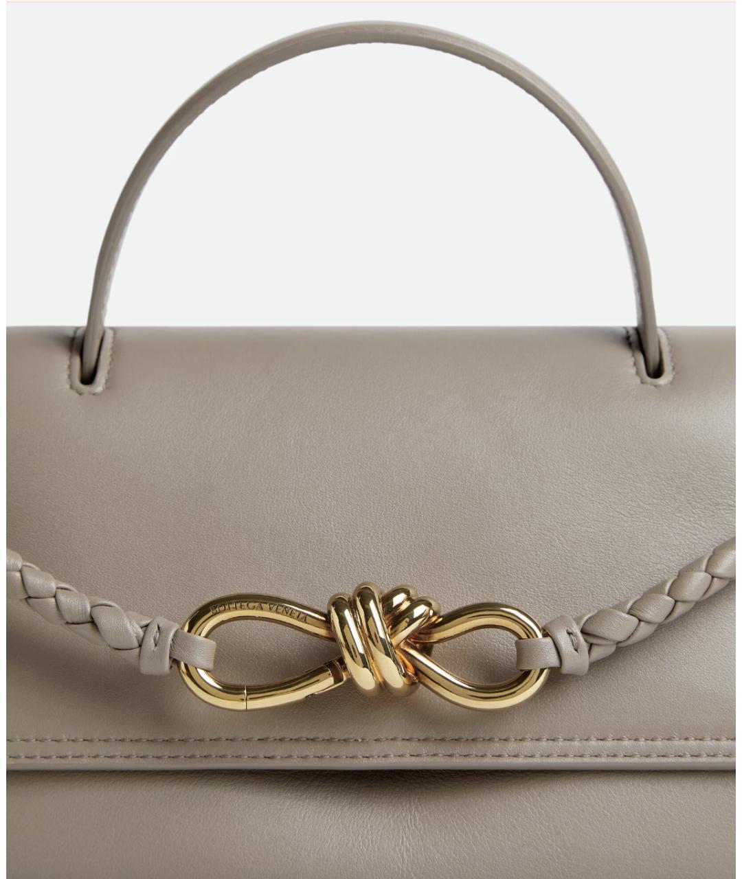 BOTTEGA VENETA Антрацитовая сумка через плечо, фото 7