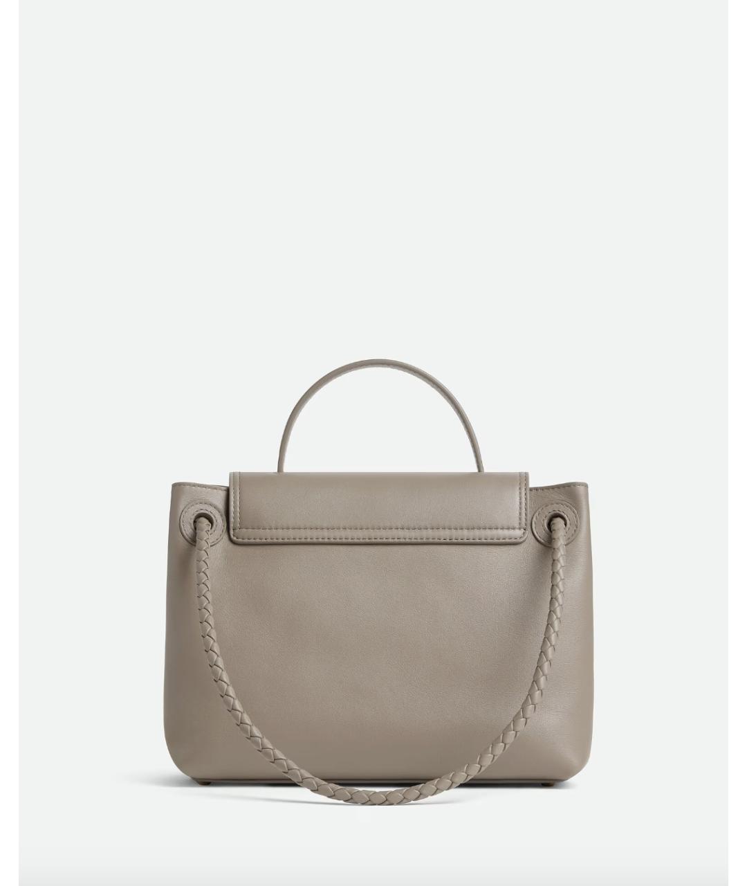 BOTTEGA VENETA Антрацитовая сумка через плечо, фото 3