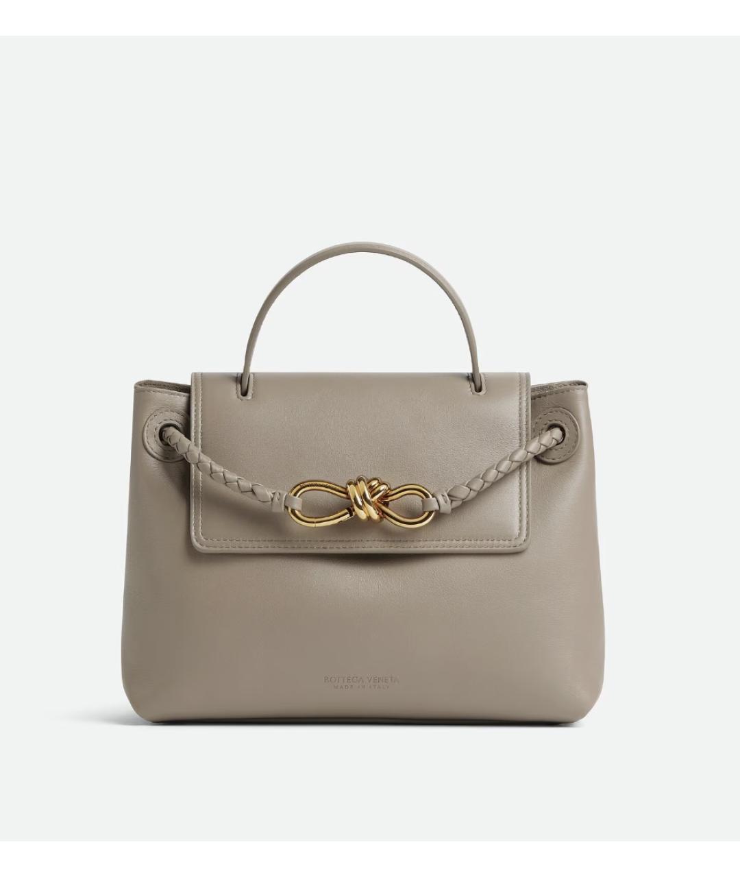 BOTTEGA VENETA Антрацитовая сумка через плечо, фото 9