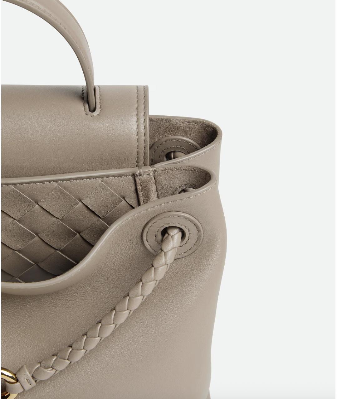 BOTTEGA VENETA Антрацитовая сумка через плечо, фото 6