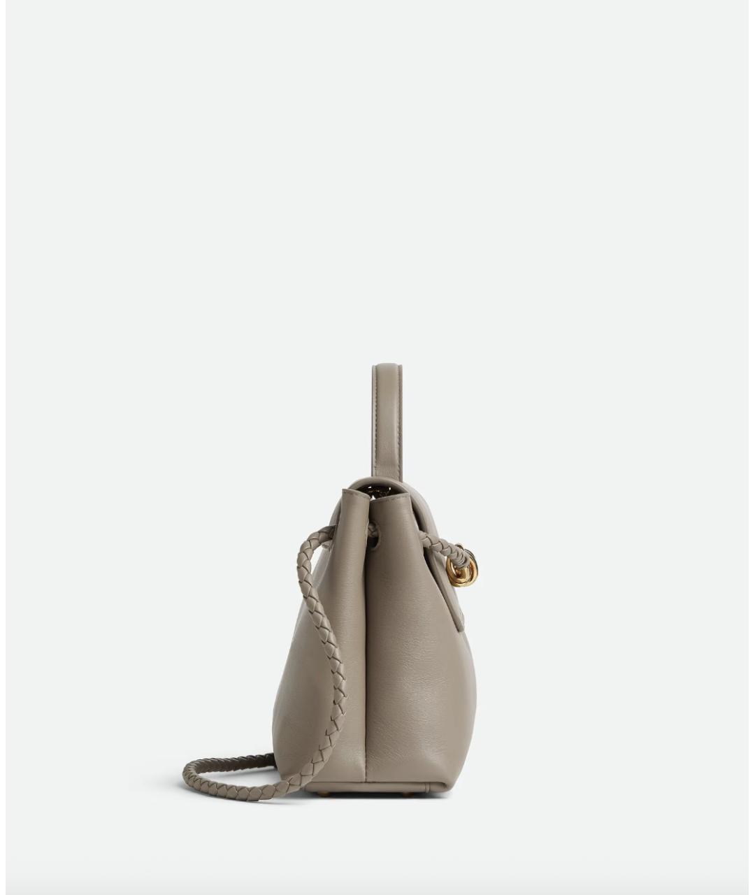 BOTTEGA VENETA Антрацитовая сумка через плечо, фото 4