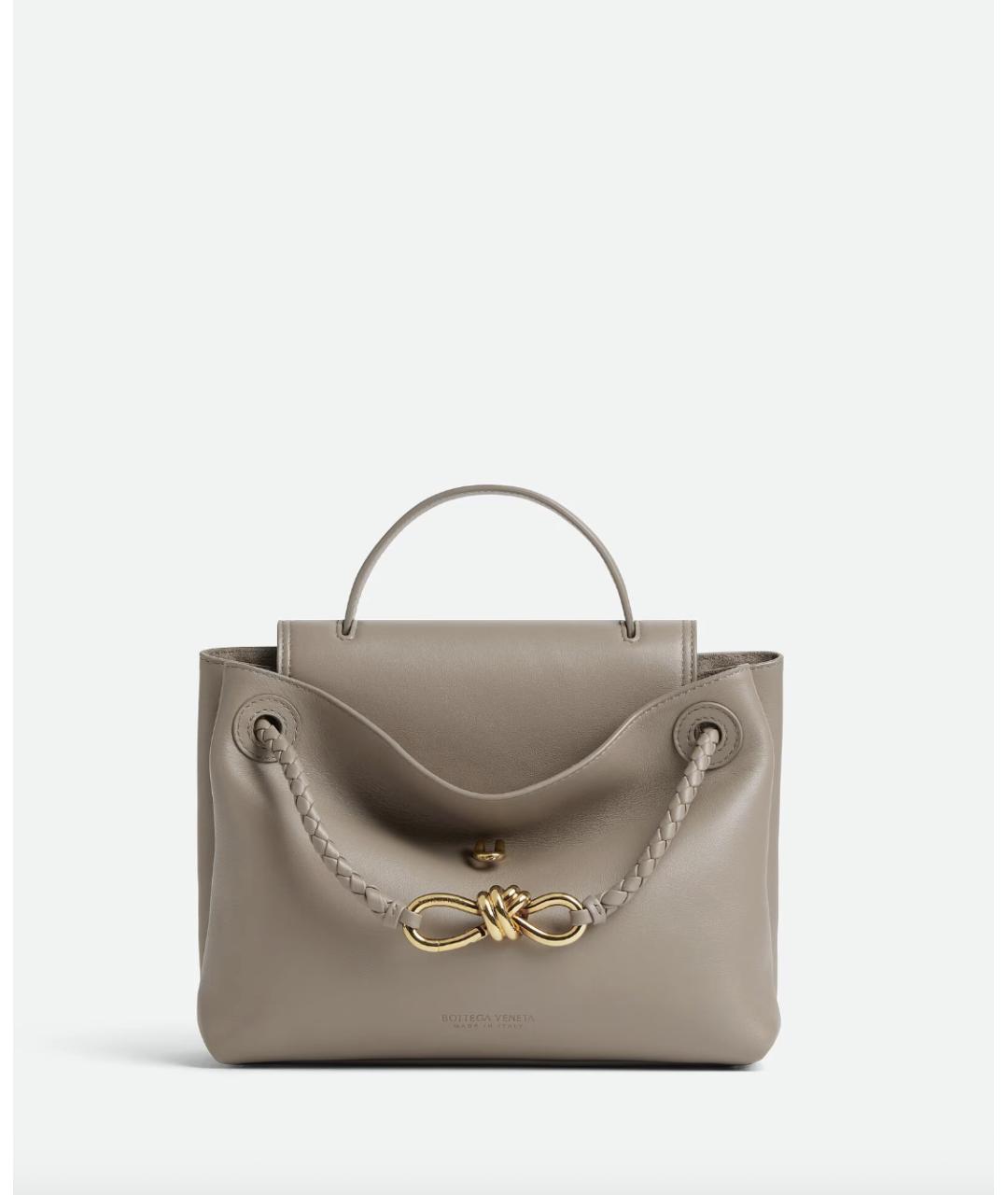BOTTEGA VENETA Антрацитовая сумка через плечо, фото 2