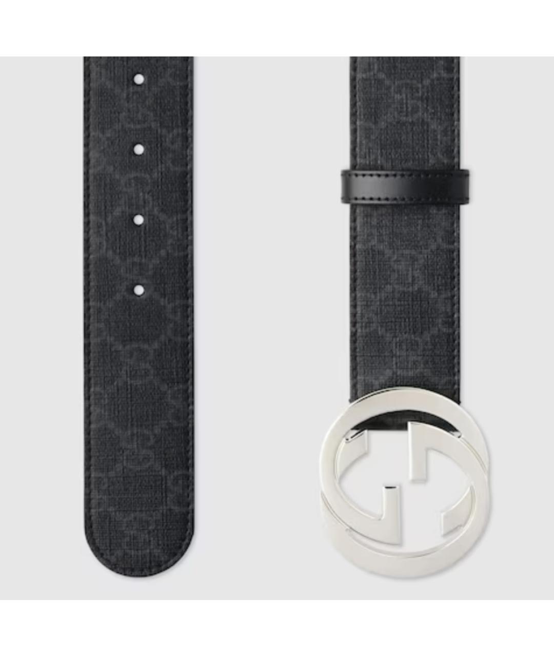 GUCCI Серый ремень, фото 2