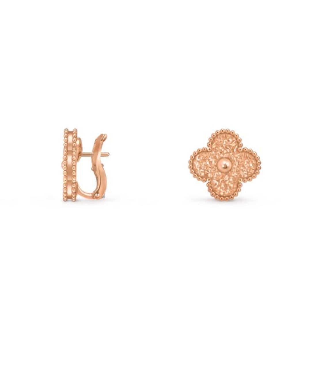 VAN CLEEF & ARPELS Серьги из розового золота, фото 4