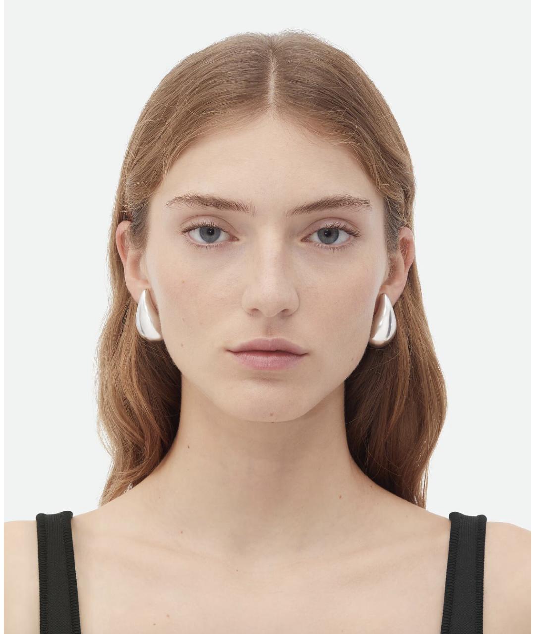 BOTTEGA VENETA Серебряные серьги, фото 2