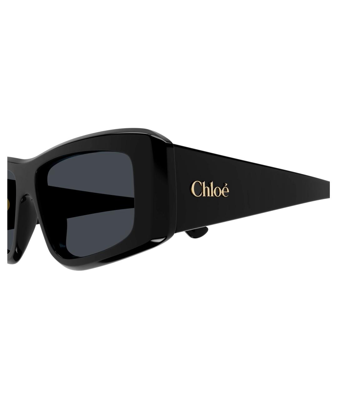 CHLOE Черные солнцезащитные очки, фото 2