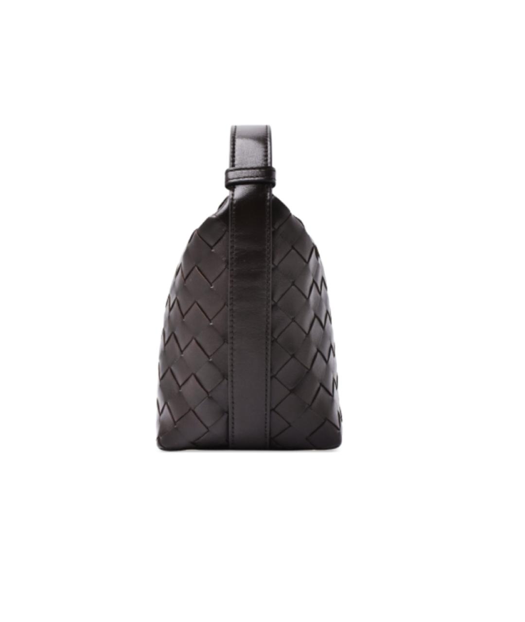 BOTTEGA VENETA Антрацитовая сумка через плечо, фото 2