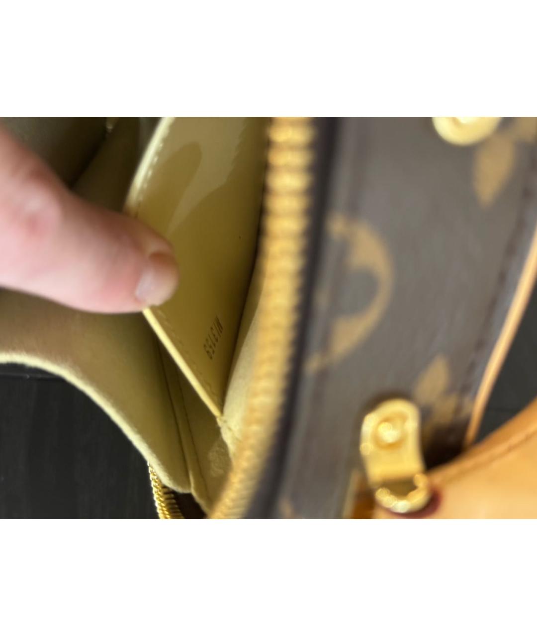 LOUIS VUITTON Коричневая сумка через плечо, фото 4