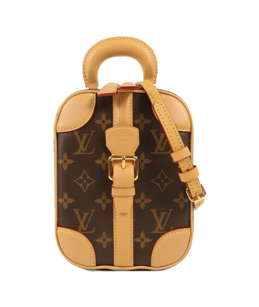 LOUIS VUITTON Коричневая сумка через плечо, фото 1