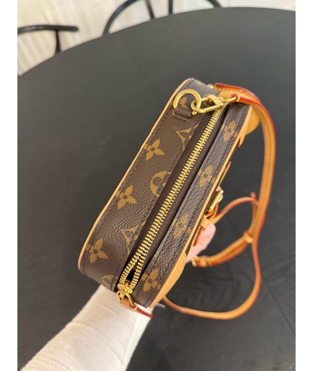 LOUIS VUITTON Коричневая сумка через плечо, фото 7