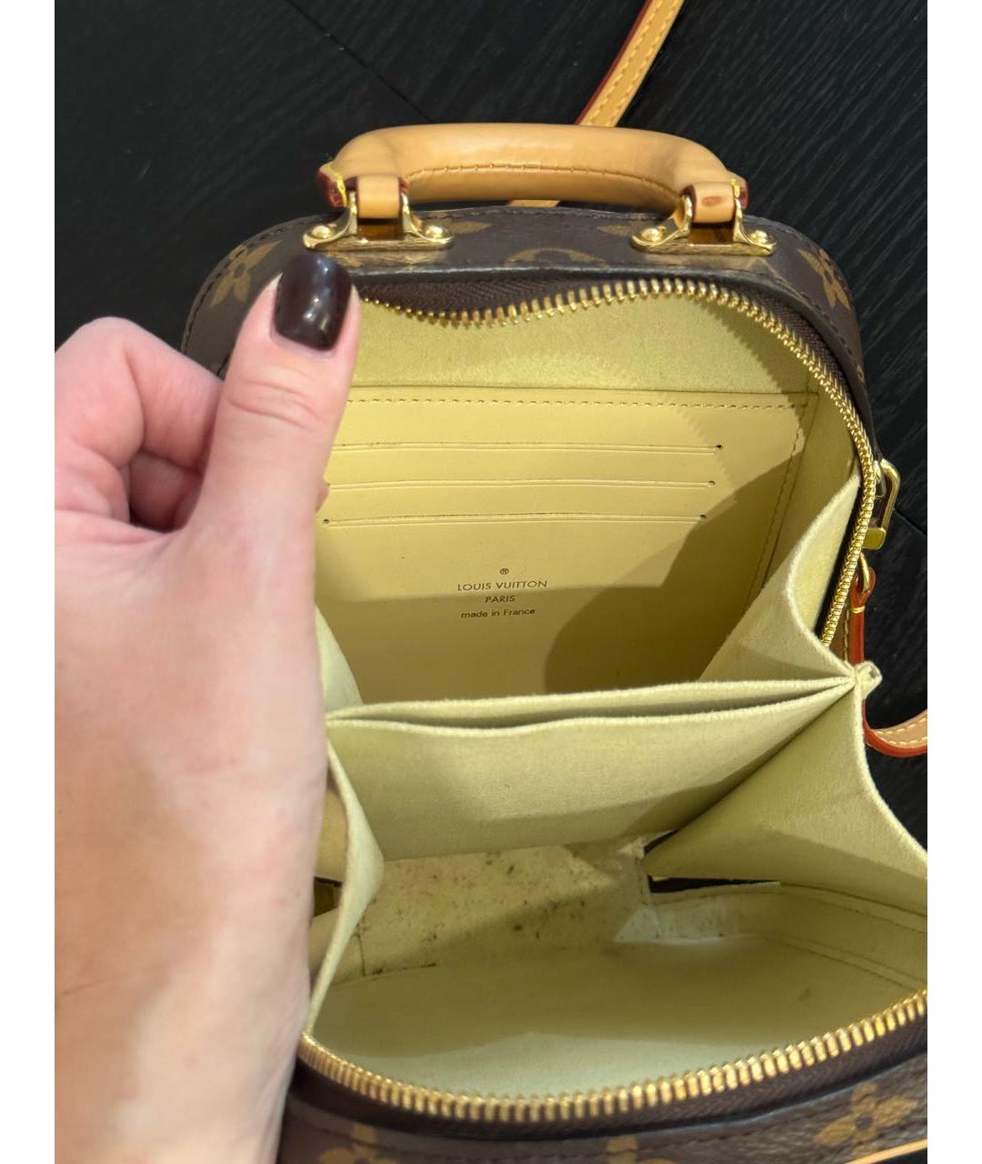 LOUIS VUITTON Коричневая сумка через плечо, фото 3