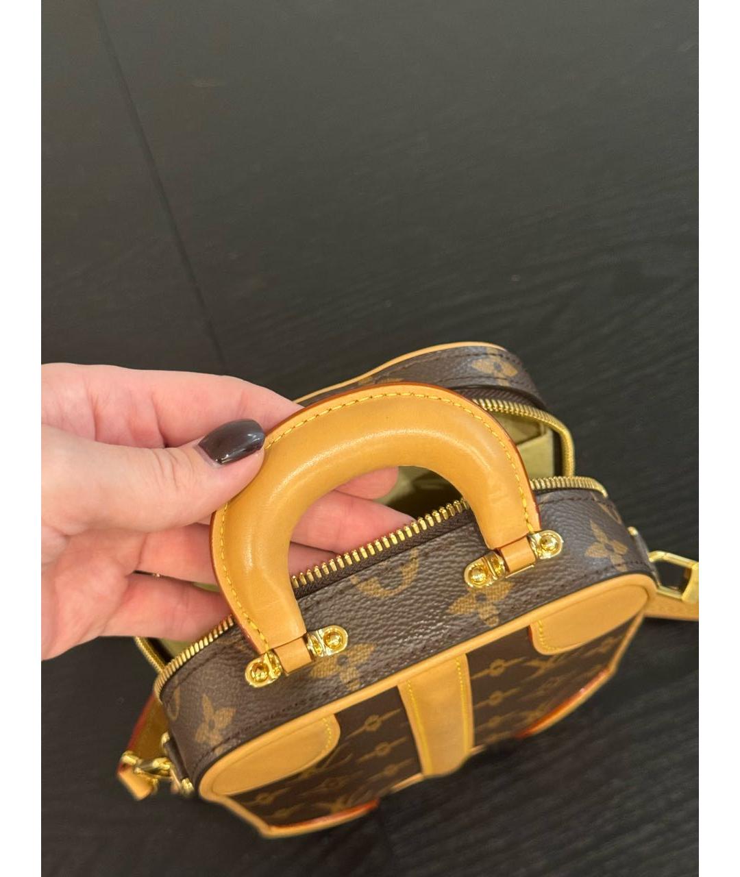 LOUIS VUITTON Коричневая сумка через плечо, фото 8