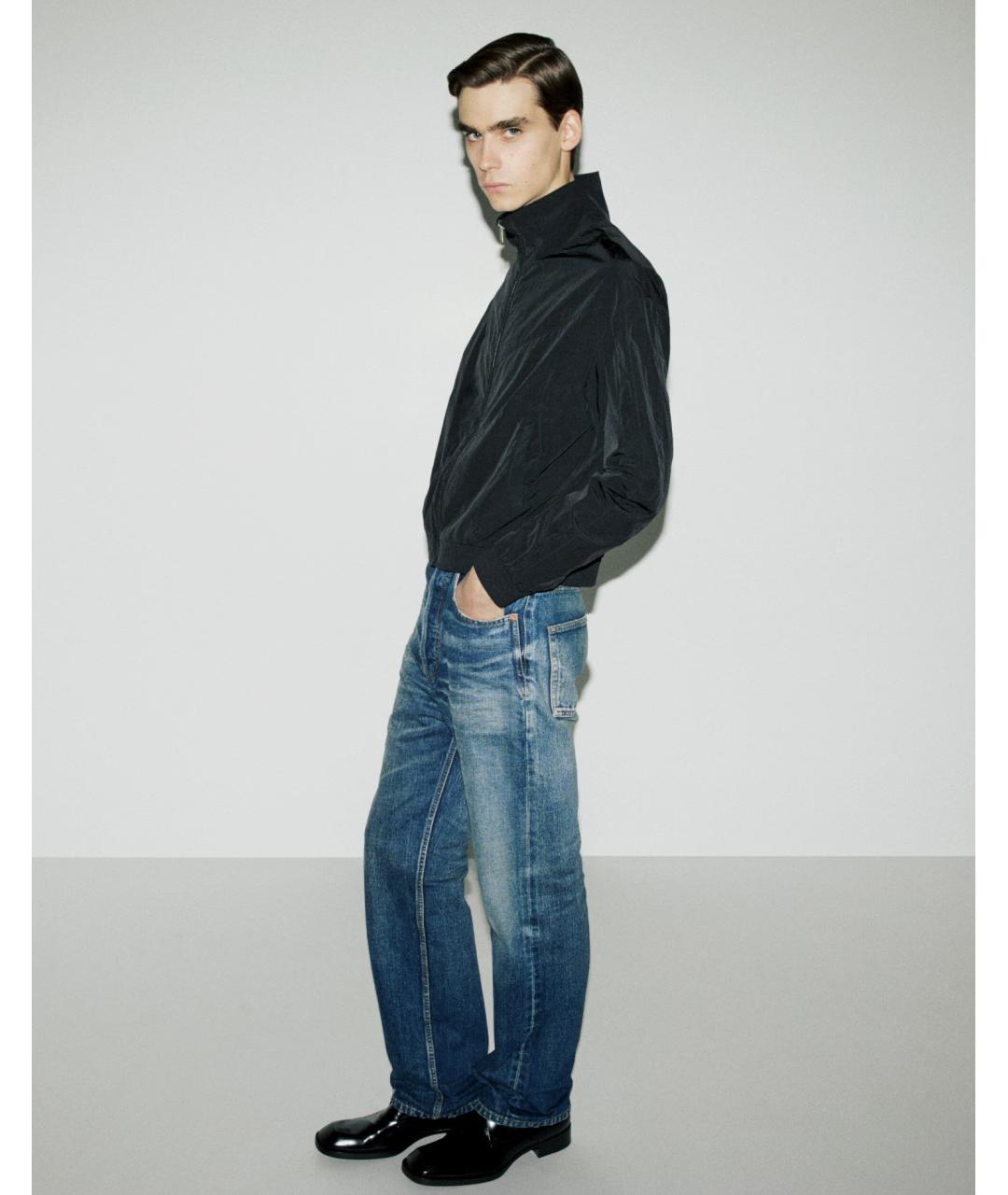 SAINT LAURENT Черная куртка, фото 2