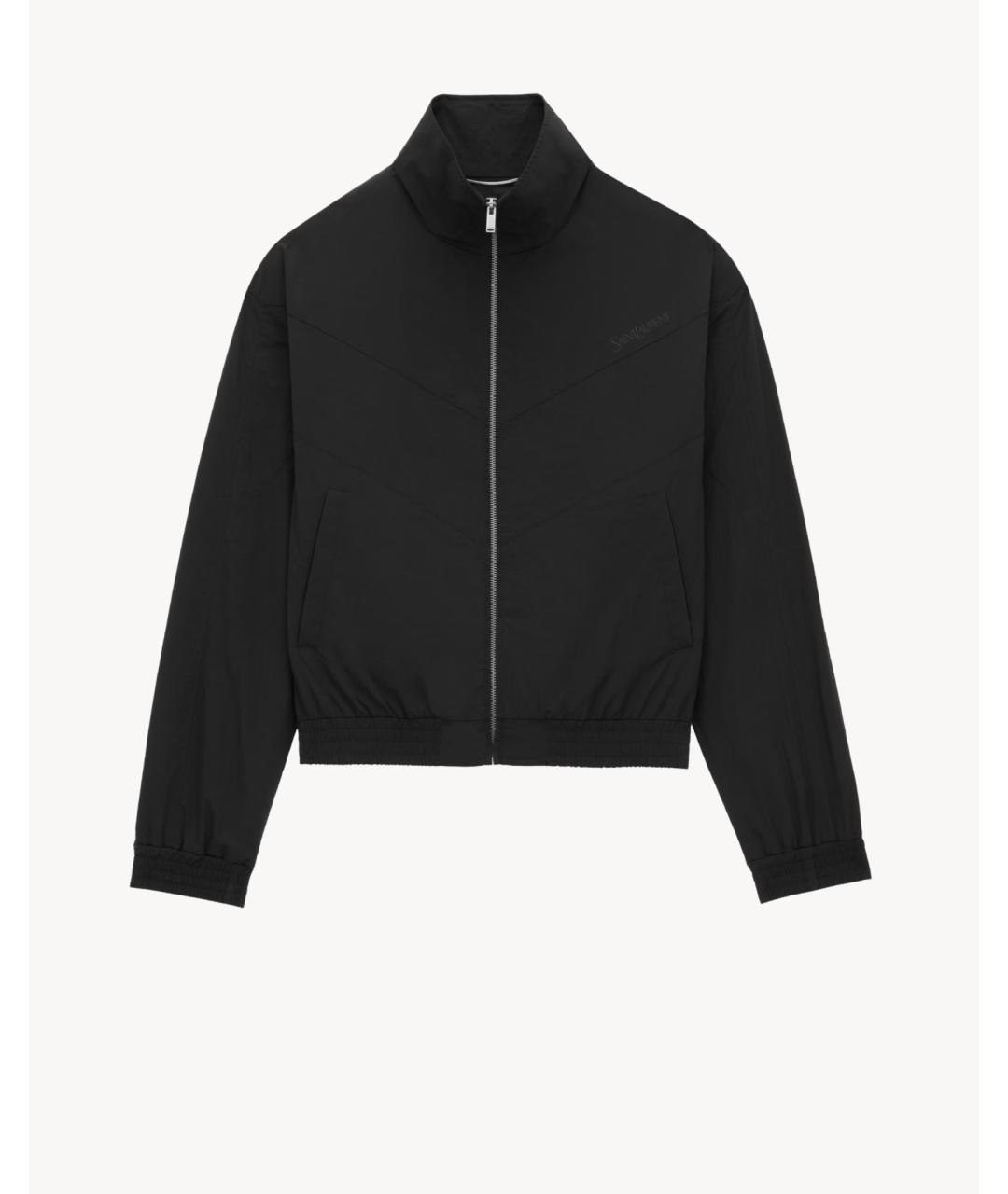 SAINT LAURENT Черная куртка, фото 4