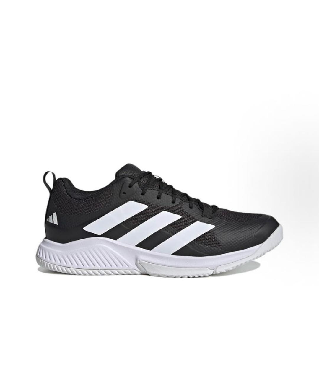 ADIDAS Черные текстильные низкие кроссовки / кеды, фото 1