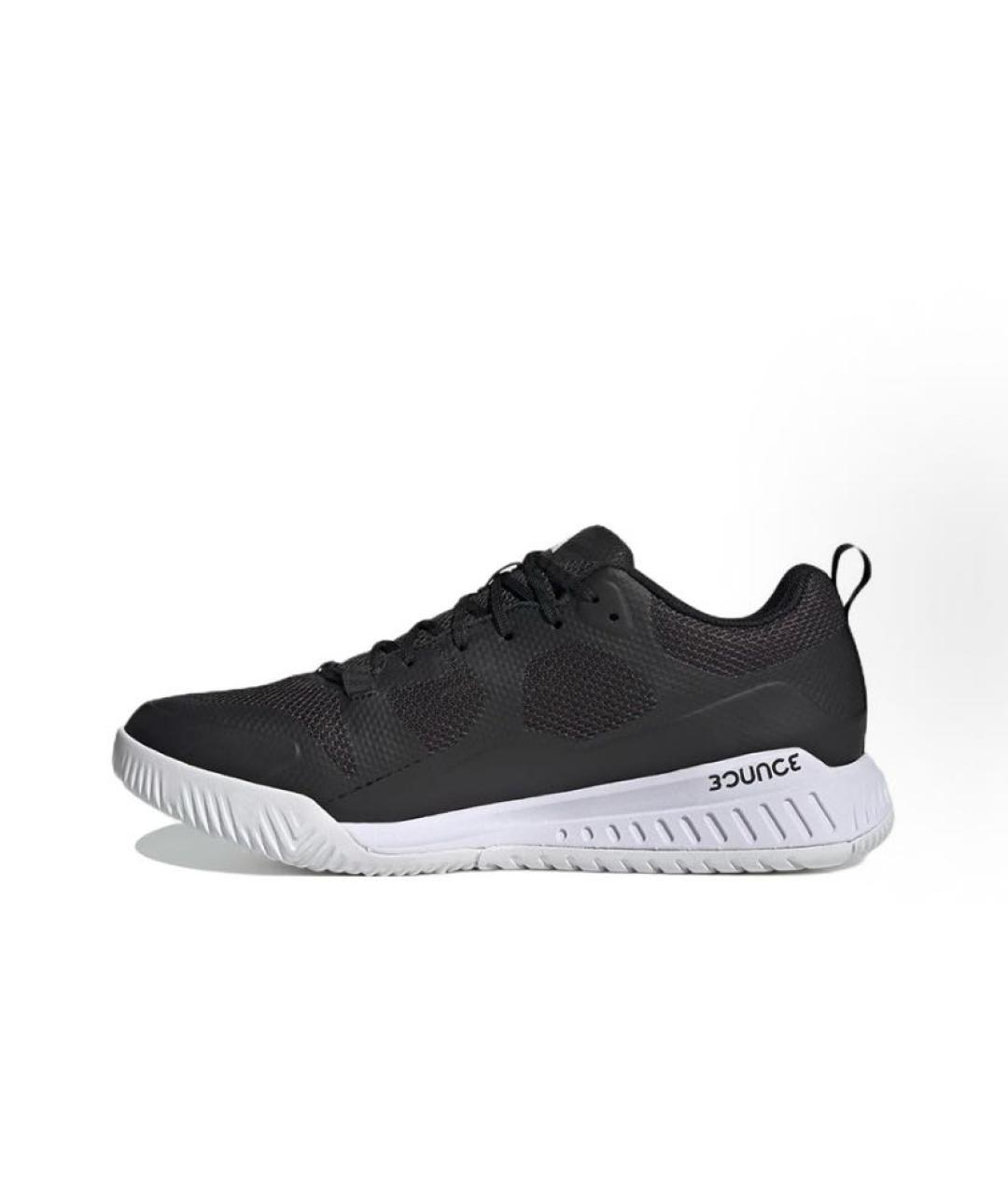 ADIDAS Черные текстильные низкие кроссовки / кеды, фото 2
