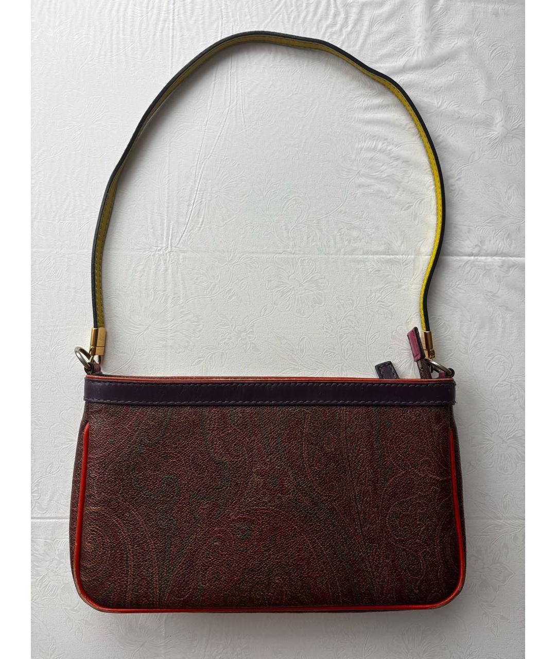 ETRO Мульти жаккардовая сумка с короткими ручками, фото 9