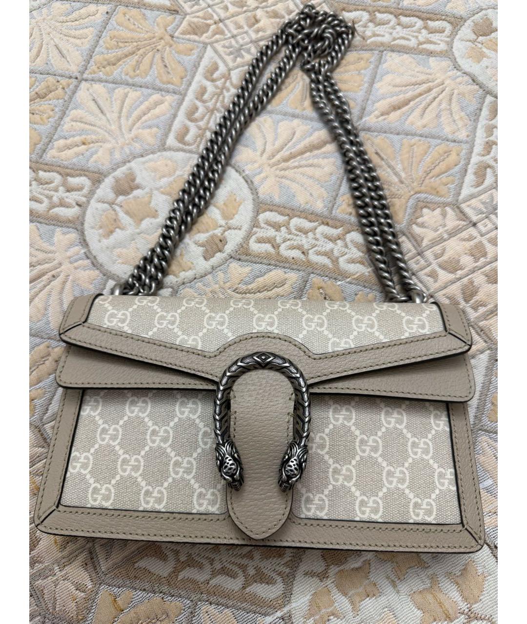 GUCCI Бежевая сумка через плечо, фото 5