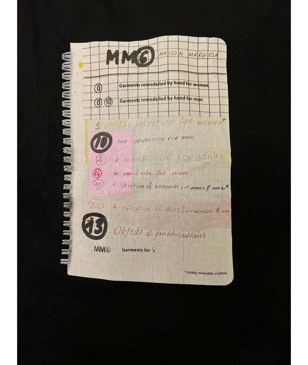 MM6 MAISON MARGIELA Черная хлопковая футболка, фото 4